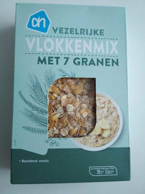 Vezelrijke vlokkenmix met 7 granen