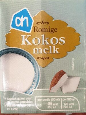 Kokosmelk front packaging