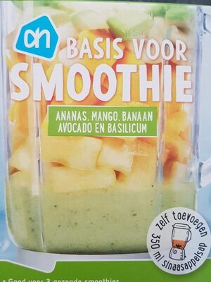 Basis voor smoothie - Ananas, mango