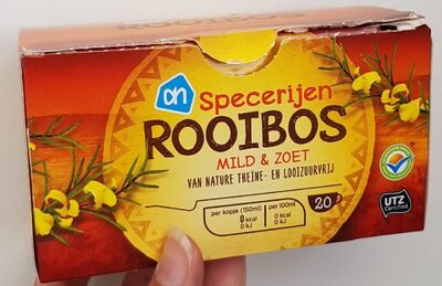 Specerijen rooibos mild & zoet front packaging