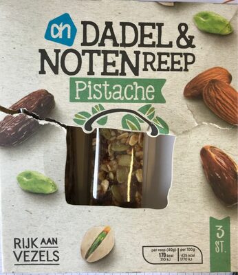 Dadel & notenreep pistache