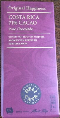 Pure chocolade 71% cacao front packaging