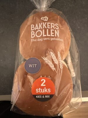 Bakkersbollen wit