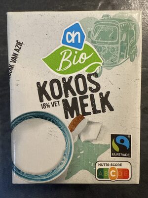 Kokosmelk front packaging