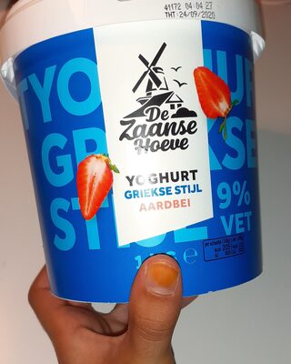 yoghurt aardbei