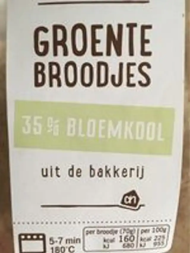 Voorgebakken broodjes met bloemkool