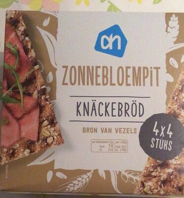 Zonnebloempit Knäckebröd