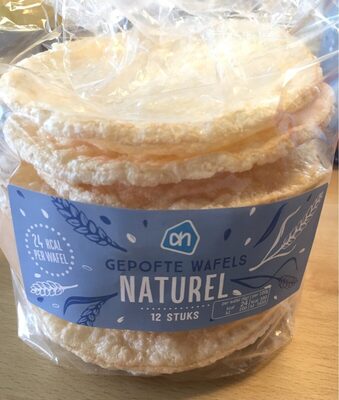 Gepofte wafels naturel