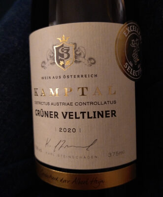 Grüner Veltliner 2020 front packaging
