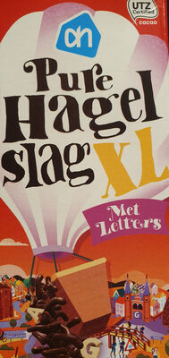 Pure hagelslag XL met letters