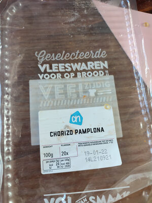 Chorizo Pamplona front packaging