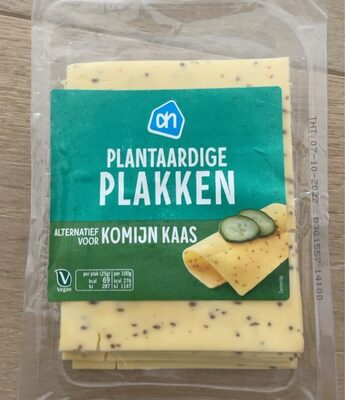 Plantaardige plakken alternatief voor komijnkaas
