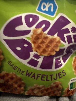 Cookie bites galette wafeltjes front packaging