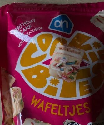 Cookie bites wafeltjes birthday cake