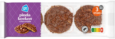 Pindakoeken chocolade