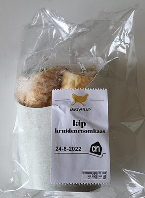Eggwrap Kip Kruidenroomkaas front packaging