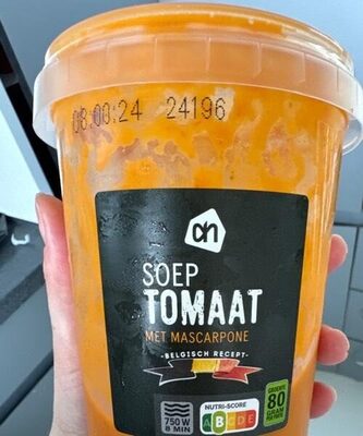 AH Soep tomaat met mascarpone bel