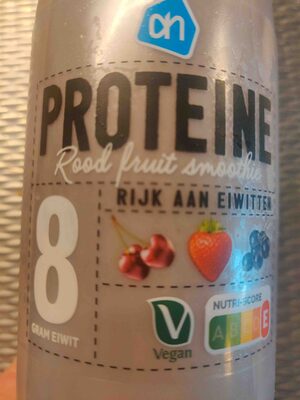 Proteine rood fruit smoothie
