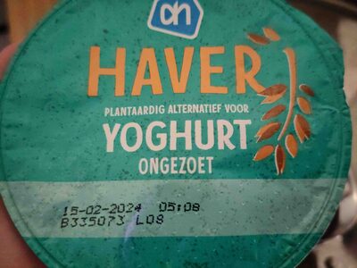 Haver yoghurt ongezoet
