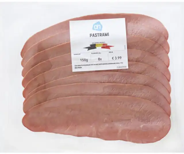 Pastrami front packaging