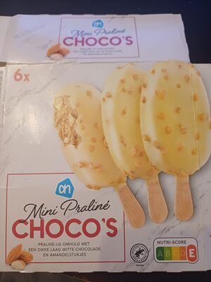 mini praline choco's front packaging