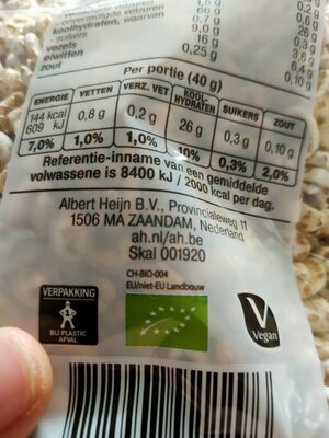 100% VOLKOREN SPELT GEPOFT