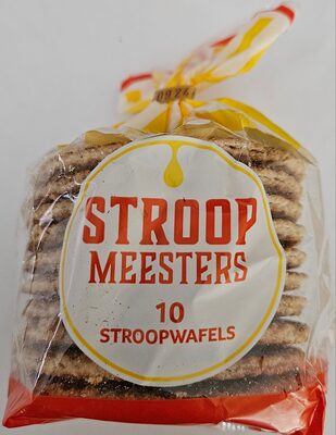 STROOP MEESTER 10 STROOPWAFELS front packaging