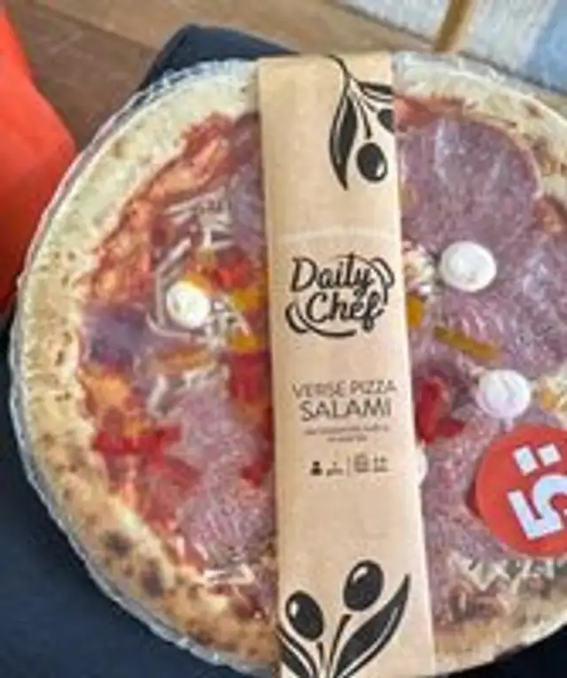 Verse pizza salami