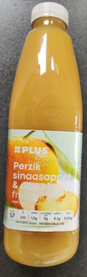 Perzik sinaasappel & appel fruitdrink