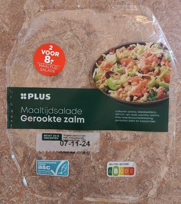 Maaltijdsalade Gerookte Zalm front packaging