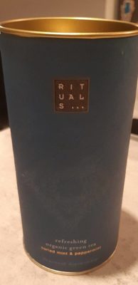 Refreshing organic green tea