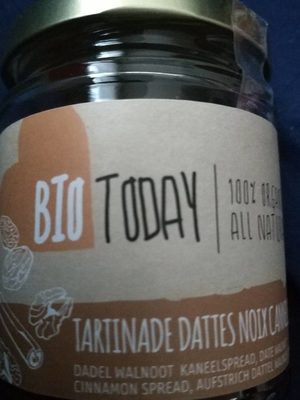 Tartinade dattes noix cannelle