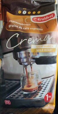 Crema front packaging