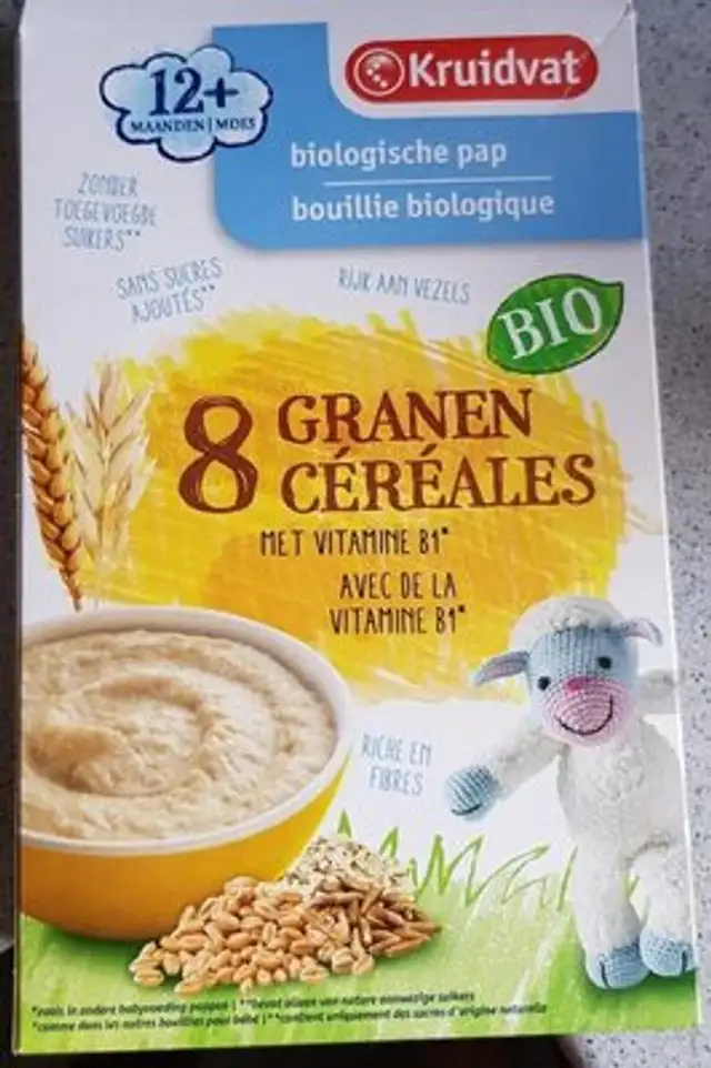 Bouillie Biologique front packaging