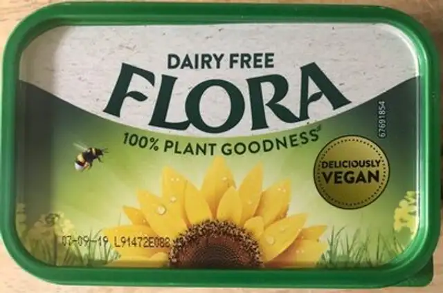 Dairy free Flora front packaging