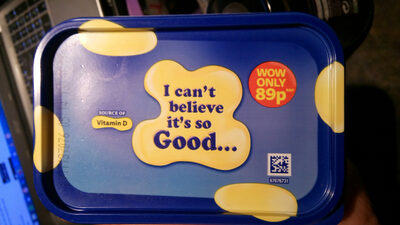 I can't believe it's so good... front packaging