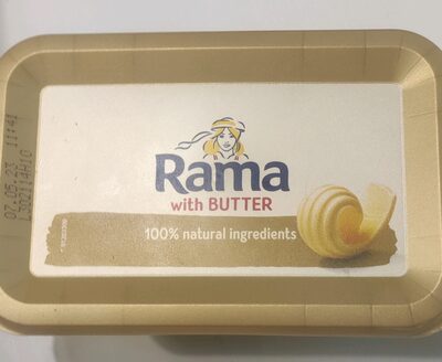 Rama with Butter 100% natural ingredients
