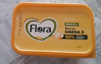 Margarina rica en omega 3