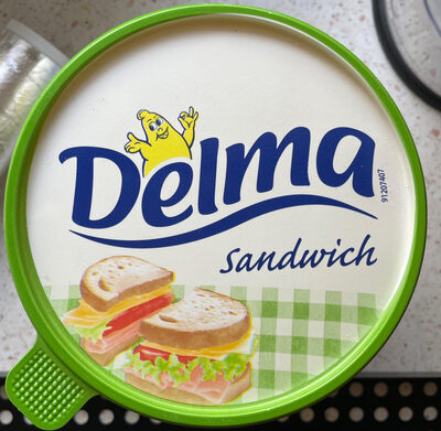 Delma sandwich front packaging