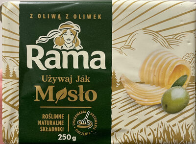 Rama Używaj jak masło z oliwą z oliwek front packaging
