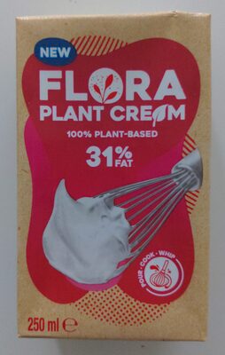 Plant cream 31% fat