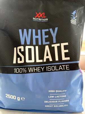 Whey Isolate front packaging