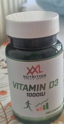 Vitamine D3 front packaging