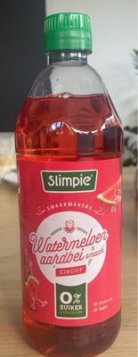 Watermeloen aardbei smaak siroop