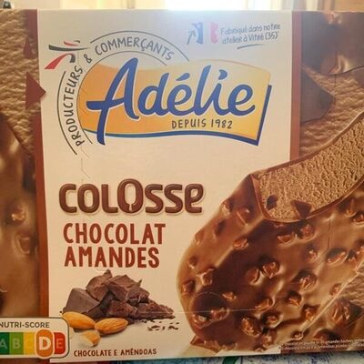 Colosse chocolat amandes