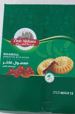 Maamoul dattes front packaging
