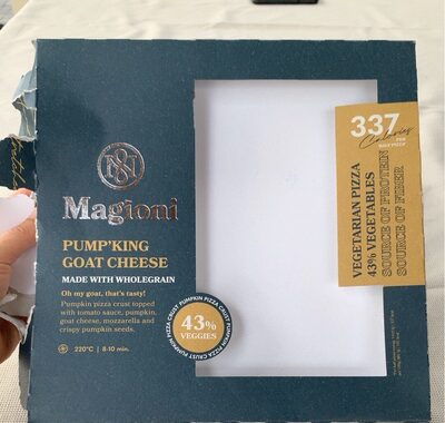 Pump'King Goat Cheese Pizza