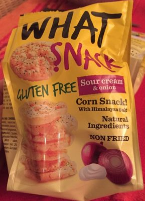 Galettes de mais gout creme aigre et oignon