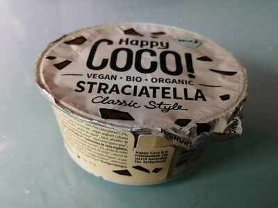 Postre de coco ecológico Straciatella