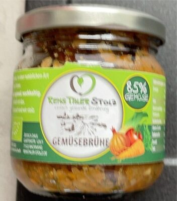 Gemüsebrühe front packaging